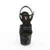 Pleaser - ADORE709WR Ankle strap sandal - Black Product image